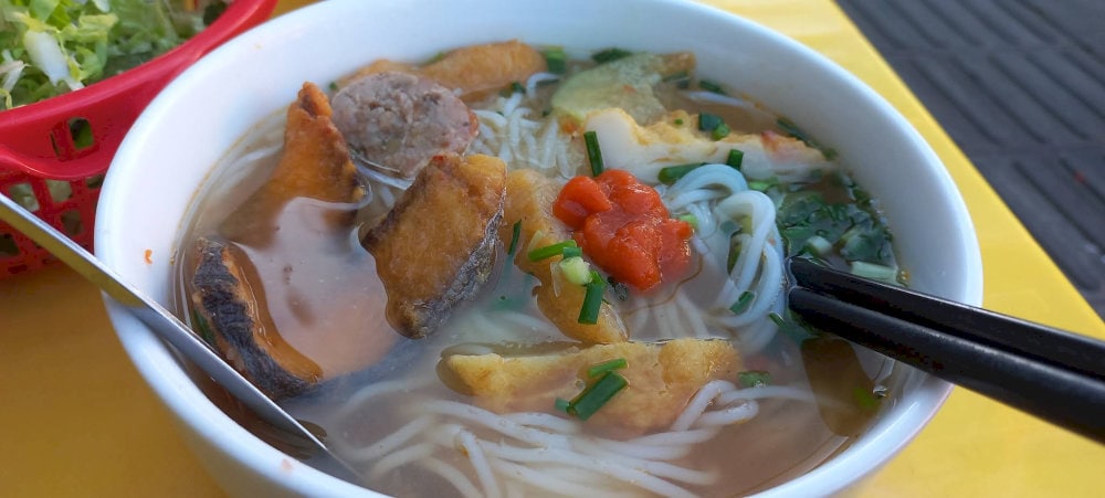 Bún cá cay 66 Lê Lợi 
